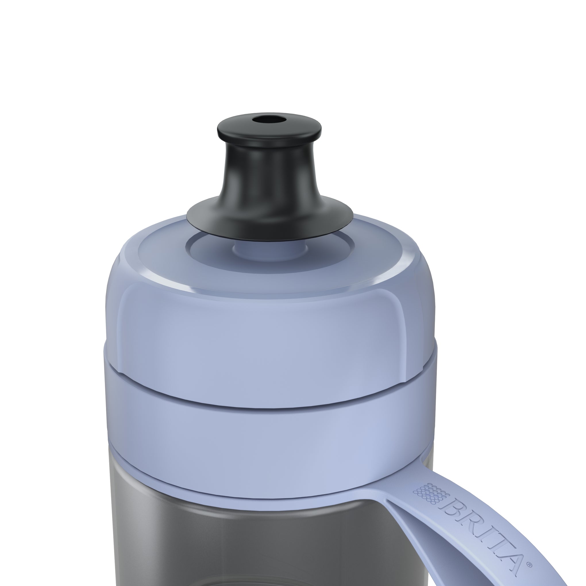 Active Water Filter Bottle 600ml - Blue