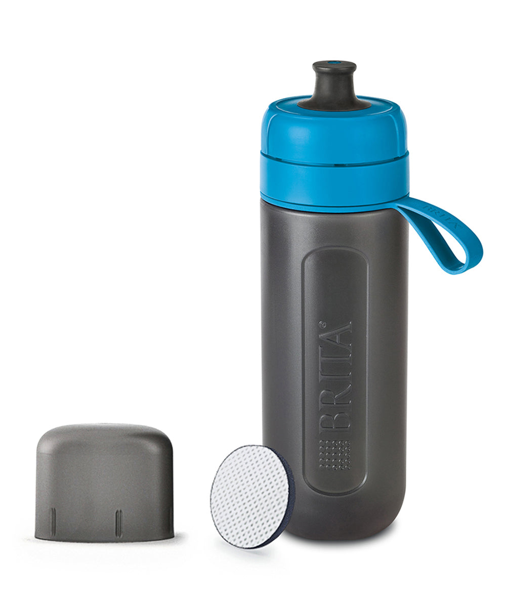 BRITA Active water filter bottle 600mL. Squeezable and Shock Resistant